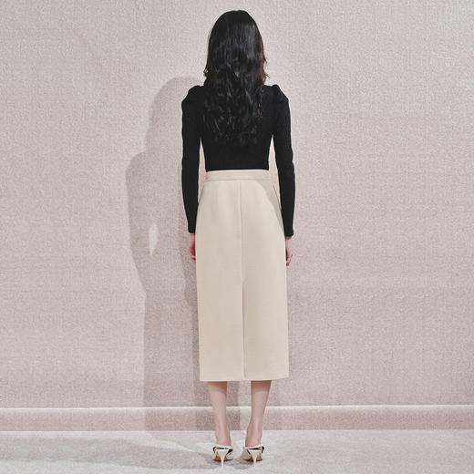浪漫优雅包臀半裙2024秋季半裙女MF85SK751M40 商品图3
