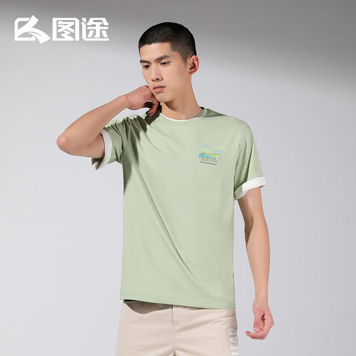 Senselead|男式短袖T恤 SSAJK810638 商品图0