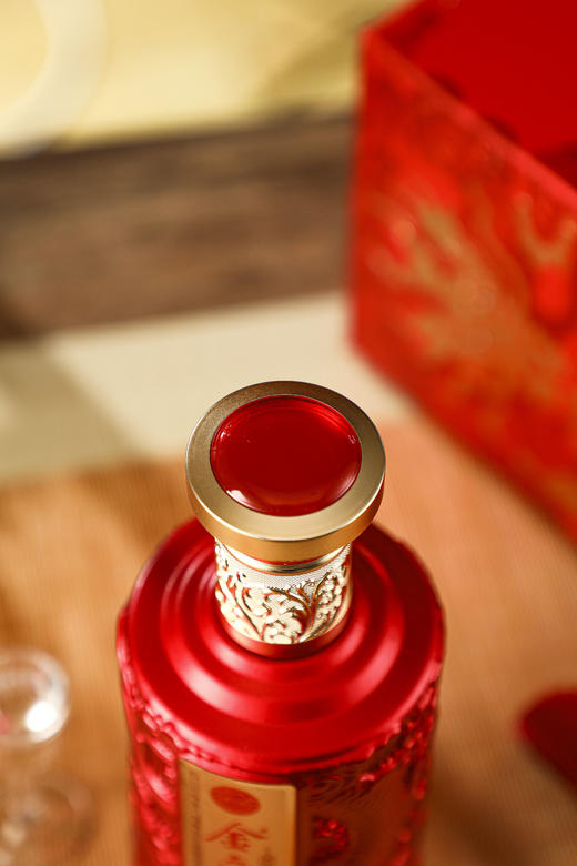 【春节热款】金六福福锐龙彩 兼香型白酒 50.8%vol 500ml*6瓶 商品图12