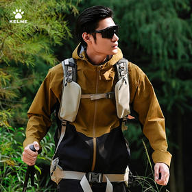 卡尔美春季新款城市野营系列男士梭织外套（连帽）