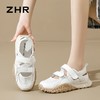 ZHR则则银色镂空包头运动凉鞋女2024夏季新款网面透气老爹鞋女鞋 商品缩略图9