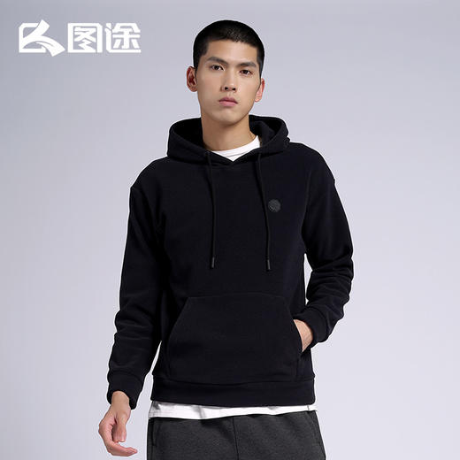 Senselead|男式套头连帽抓绒衣 SSACJ910250 商品图1