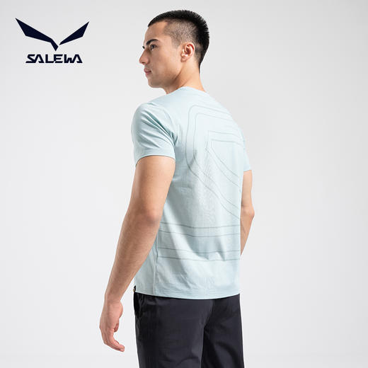 SALEWA|男式短袖棉T恤 SWAJJ810031 商品图3