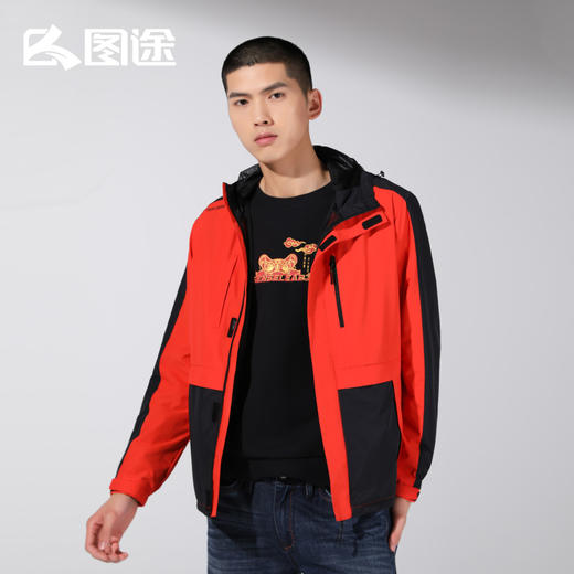 Senselead|男式防风外套 SSAEK810588 商品图11