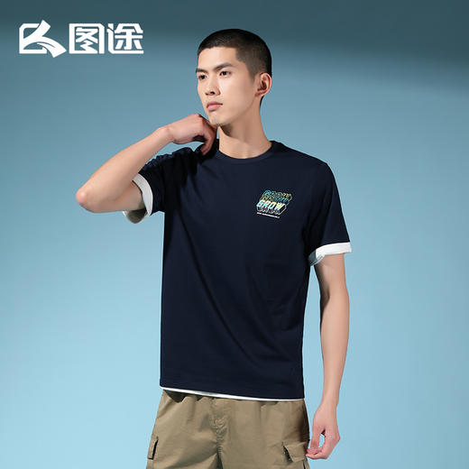 Senselead|男式短袖T恤 SSAJK810638 商品图1