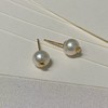 ANNANN金色星星珍珠耳钉 商品缩略图1