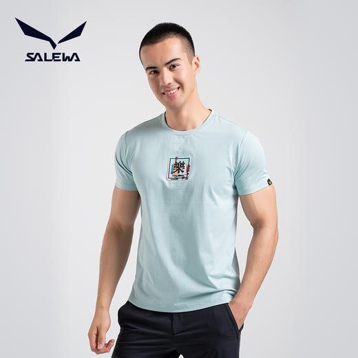 SALEWA|男式短袖棉T恤 SWAJJ810029 商品图0