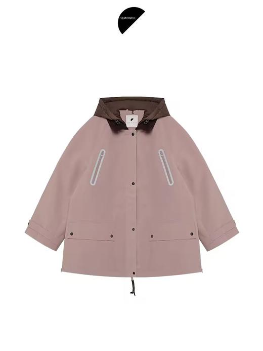 半圆/D24402684/科技高密防风保暖工装夹克羽绒服 商品图3