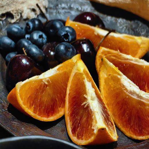 [屁侠推荐]重庆塔罗科玫瑰血橙  红颜血丝  自带玫瑰香  馥郁清香 彩箱/礼盒装 商品图0