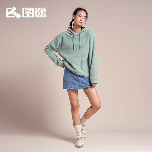 Senselead|女式套头连帽抓绒衣 SSACJ920250 商品图3