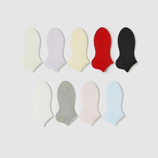 都市丽人中精梳棉简约生活常规袜LCHCA1 商品图1