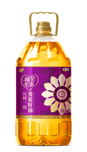 中粮福临门福至心礼葵花籽油5L