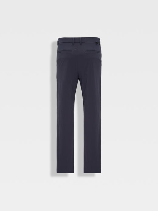 callisto藏青锦纶混纺休闲裤 商品图1