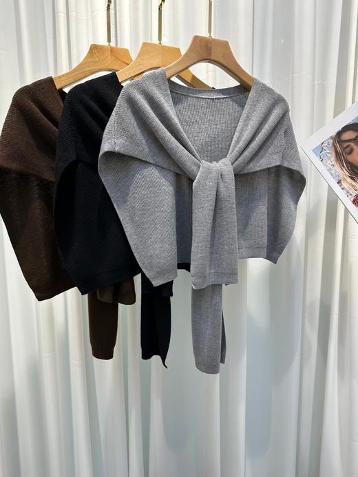 福利 | 100%美丽诺羊毛造型保暖围巾披肩 商品图0