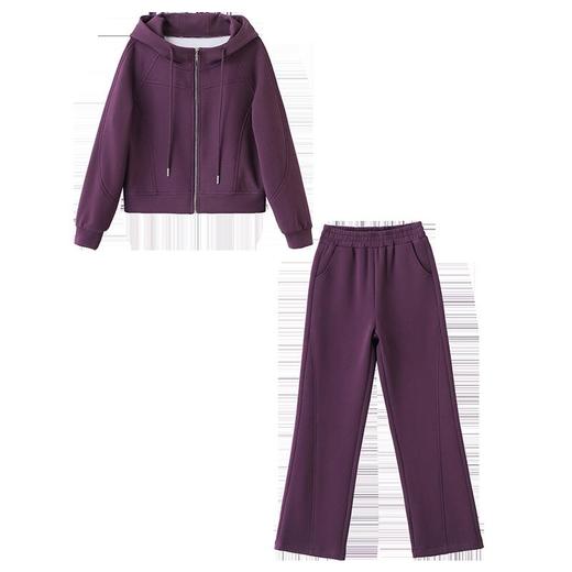 2025春季女装新款连帽外套+长裤两件套时尚休闲套装MYH137 商品图4