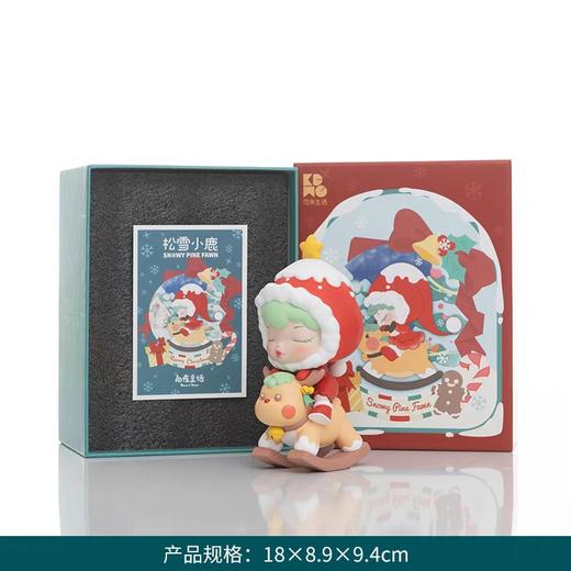 白夜童话-松雪小鹿-圣诞红 商品图1