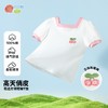 贝贝怡女童短袖2025夏季薄款休闲透气方领纯棉t恤女ZB2ES011 商品缩略图3