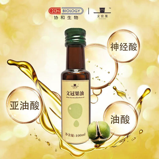 文官果文冠果油含神经酸 协和研发 炒菜烘焙 体验装食用油100ml（WGY1001） 商品图0