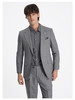 callisto仪式系列深灰色绵羊毛混纺西服 商品缩略图3