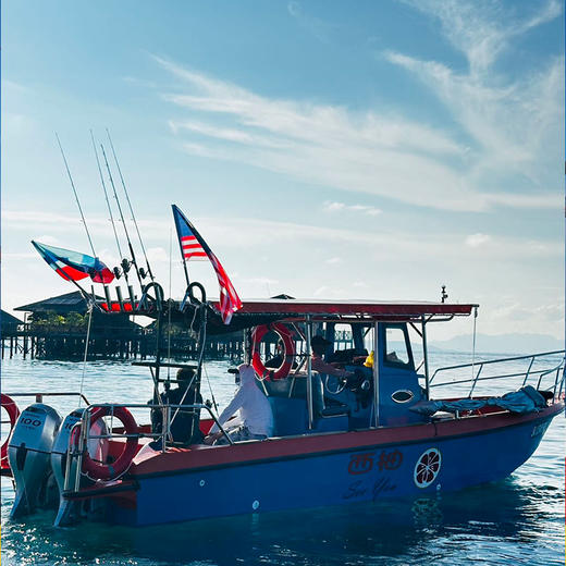 西柚 马来西亚沙巴仙本那海钓一日游 商品图1