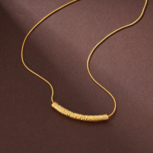 子佩集S925银【晨光夕忆】项链纯银【AE00363】原创2镀金2501 商品图1