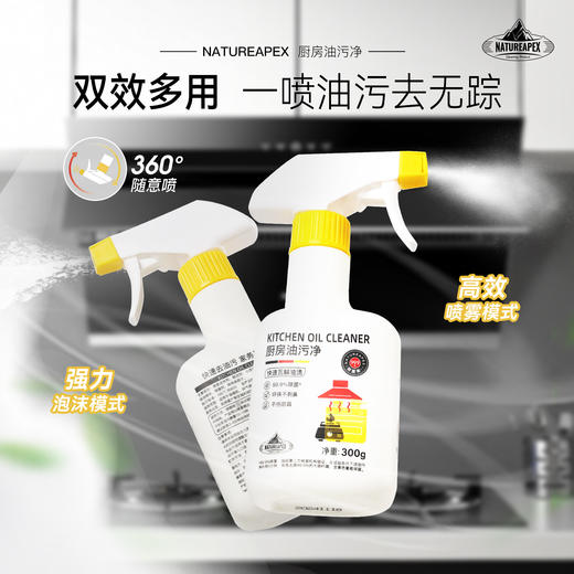 NATUREAPEX冰川山脉厨房油污净（LZ）2瓶+1泵头【够意思】 商品图0