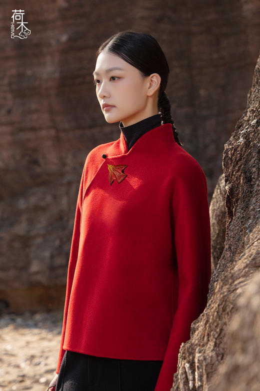 荷木HEMU丨2025新春系列「礼愿」·短外套 商品图1