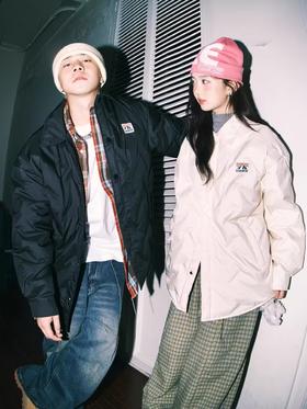 Lemanism/DJA114-YR3036/翻领衬衫羽绒服
