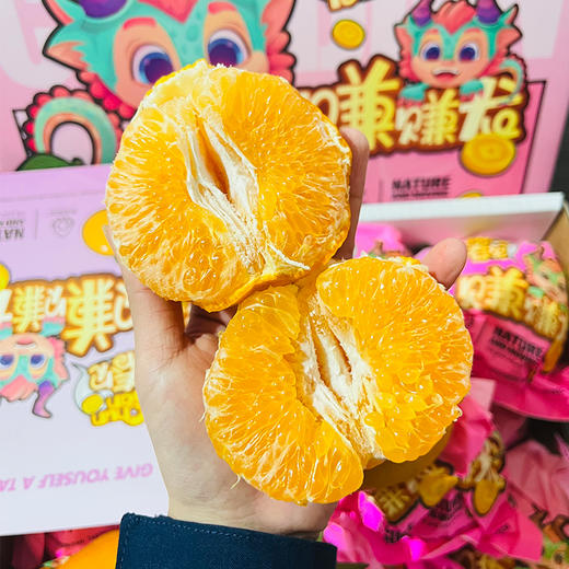 春见耙耙柑 一件约8斤 细腻多汁【包装随机发】 商品图2