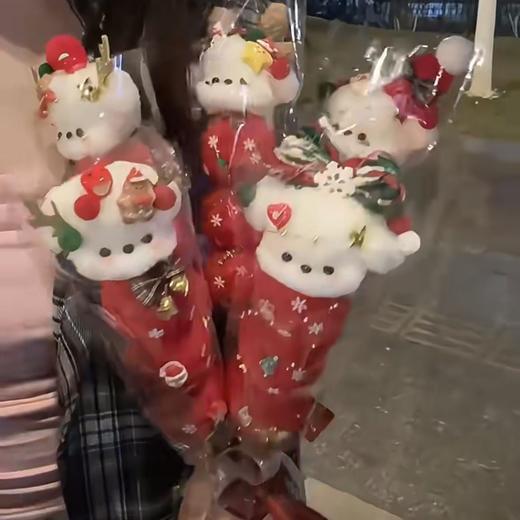 【新年纳福❗️冰糖葫芦扭扭棒】超可爱，少女心爆棚！马年春节小狗手工diy材料包女生玩具毛绒玩偶女孩生日礼物 商品图4