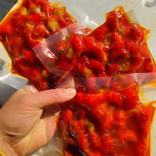 吮指龙虾尾 168g袋（香辣味）偏辣 推荐👍（冰箱冷冻保存） 商品图4