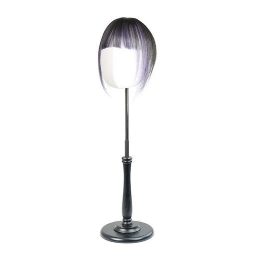 时尚粉色刘海染真人发彩色头顶一片式补发片隐形无痕假发片 商品图4