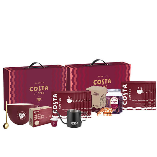 COSTA“大咖有礼”挂耳咖啡礼盒A款+COSTA “咖咖有礼”挂耳咖啡礼盒B款【LXGWZQ5.0】 商品图0