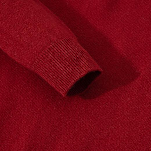 茧墨 圆领简约一线成衣温暖羊毛衫 商品图4