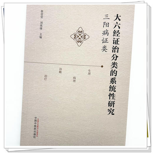 大六经证治分类的系统性研究 : 三阳病证类 张莹莹 刘英锋 主编 中国中医药出版社 商品图3