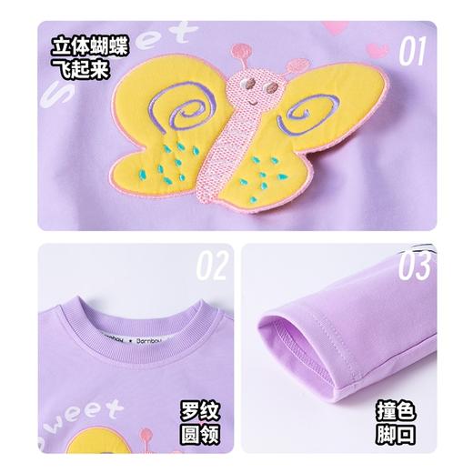 贝贝怡女童春秋卫衣套装ZB1ET010 商品图13