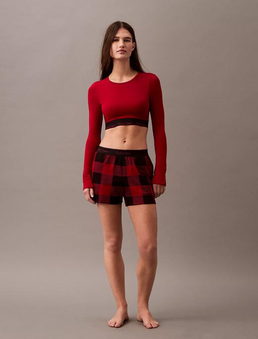 新年好折！CK 新年红长袖T+短裤套装（如图1） 一套只要￥399 商品图2