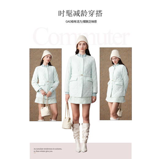 乔万尼国风设计真丝棉服双面穿EM4K630 商品图3