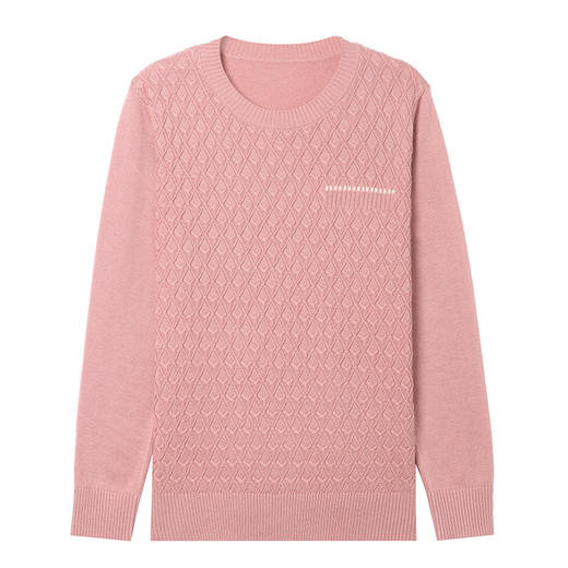 CC-101-51722长袖t恤女士圆领2025春秋新款宽松针织小衫洋气打底上衣T 商品图4