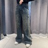 N高腰复古宽松直筒牛仔裤 冬季 073594502520 商品缩略图0