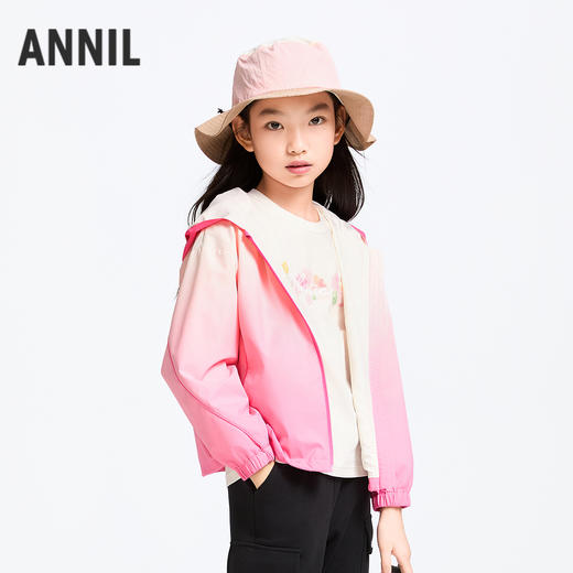 女童梭织夹克外套春季新款安奈儿童装实体店同款AG515584 商品图1