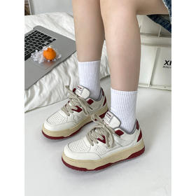 【YW】无忧购韩系学院风百搭复古休闲透气小白鞋MIS-2662 （截单后7天发货)