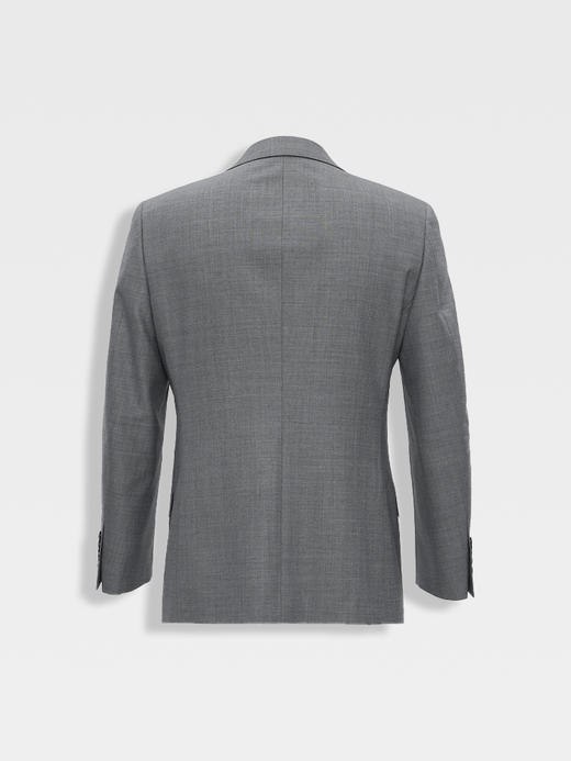 callisto仪式系列深灰色绵羊毛混纺西服 商品图1