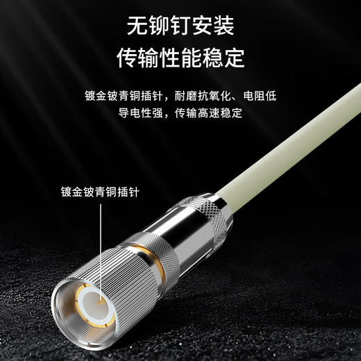 爆款★热销@ CC3转CC4转L9 2M连接线 BNC转L9插头 CC4 2兆头 2兆线 SYV75-2-1CC3转CC4 CC3转L9 2M连接线 两兆线 BNC转L9连接线机房2m成品跳线 商品图6