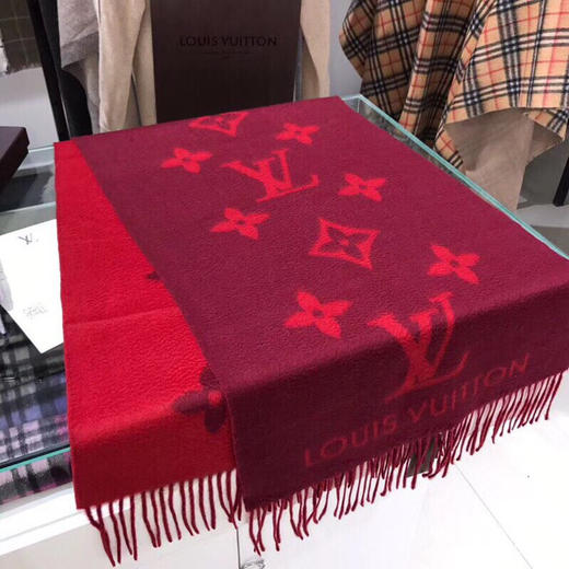 老花高端羊绒围巾 商品图9