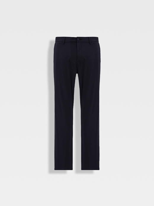 callisto黑色锦纶混纺休闲裤 商品图0