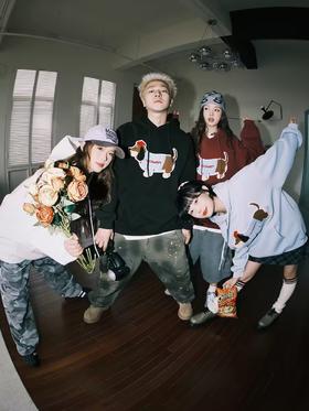 【明星同款】Lemanism/DJY29-LW2024-jr/连帽卫衣加绒