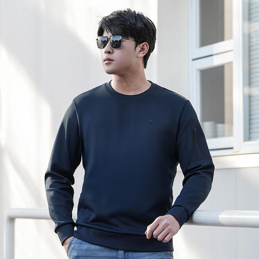 龙牙隐之云桦轻量圆领卫衣 商品图3