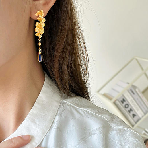 【耳饰】月华金杏耳饰 商品图3