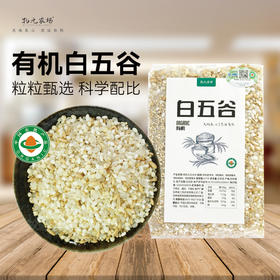 有机白五谷东北杂粮粥饭食材包混料营养早餐粥350g真空包装